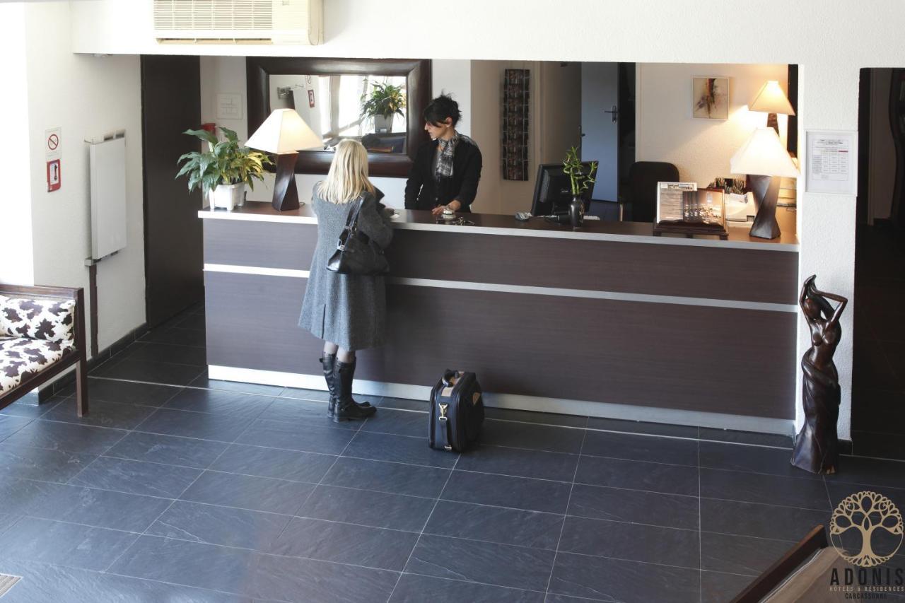 Adonis Carcassonne Hotel Bagian luar foto