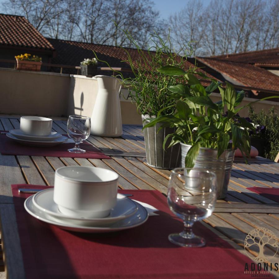 Adonis Carcassonne Hotel Bagian luar foto