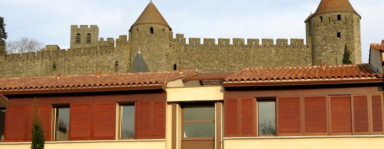 Adonis Carcassonne Hotel Bagian luar foto